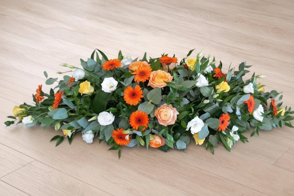 Raquette orangé pastel