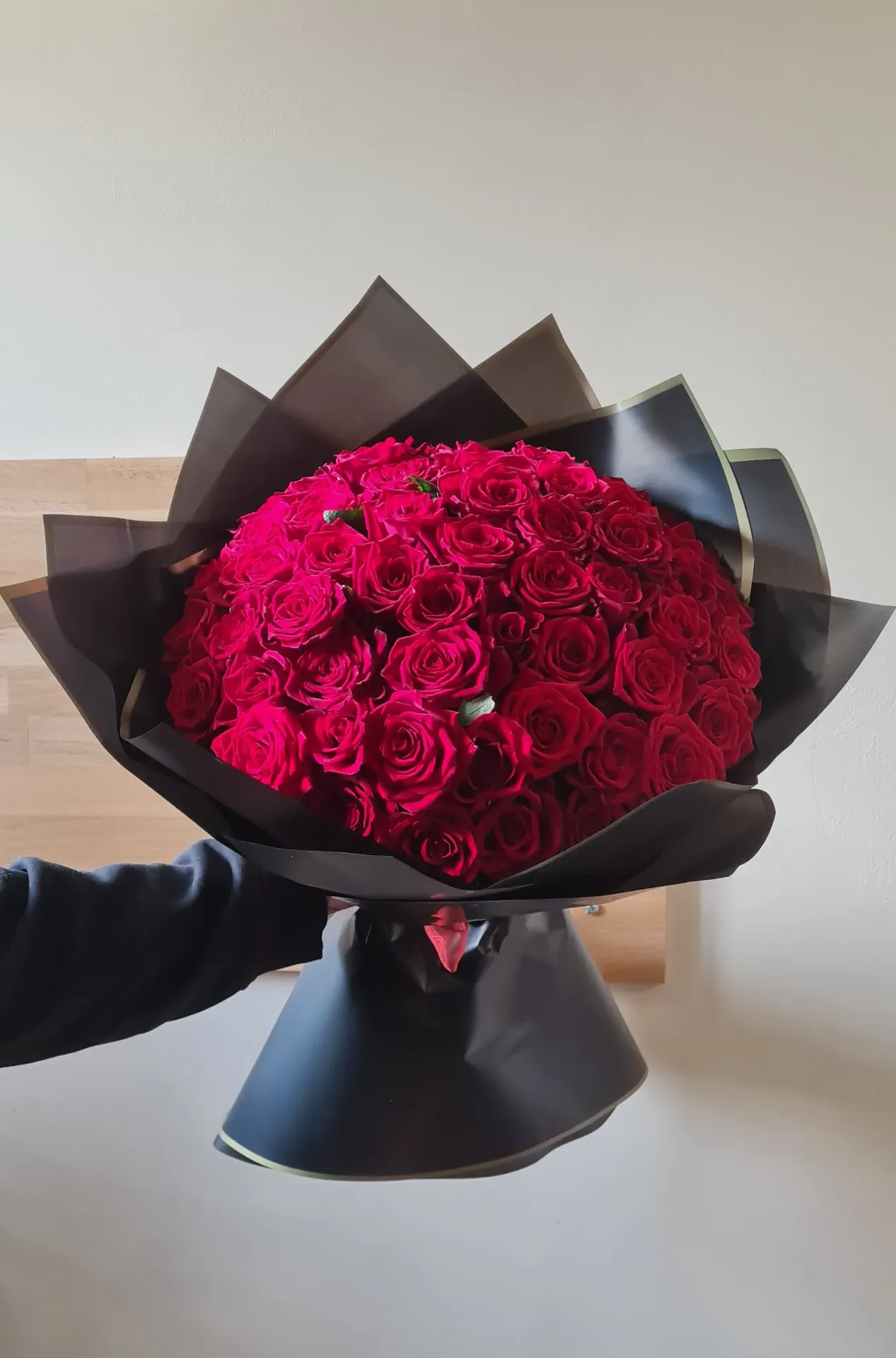 60 roses rouges