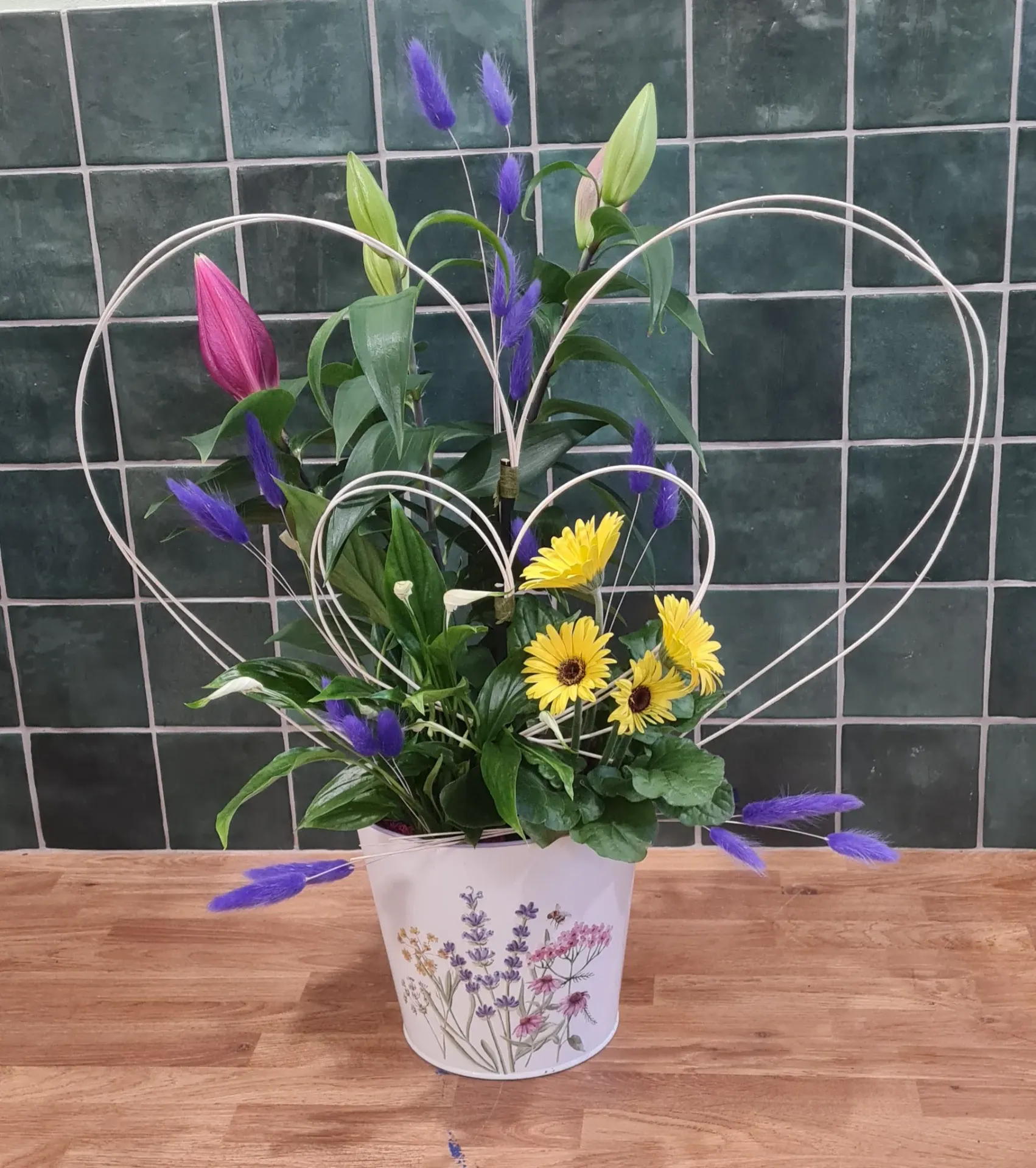 Coupe de plantes coeur