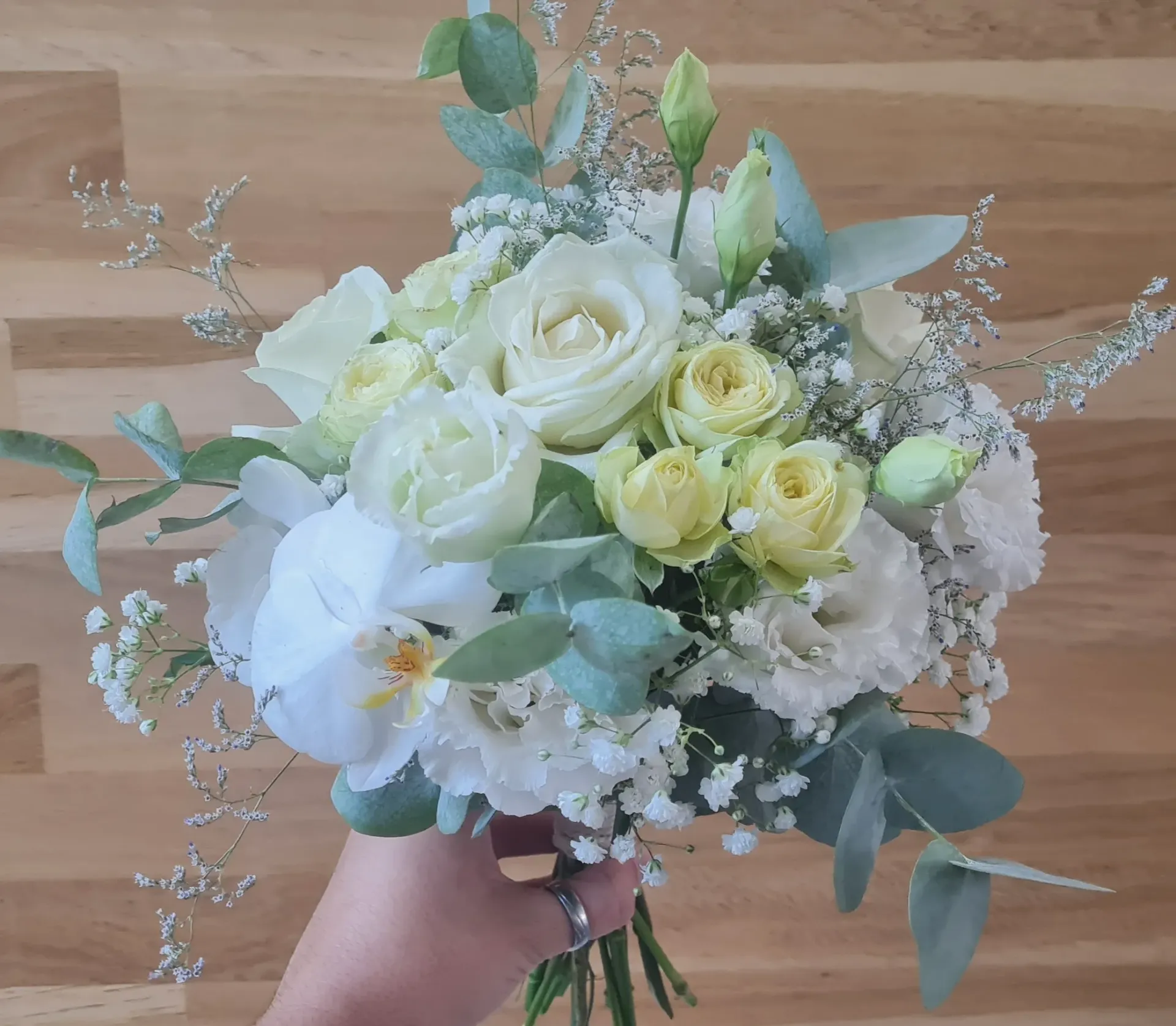 Bouquet de mariée Aurore