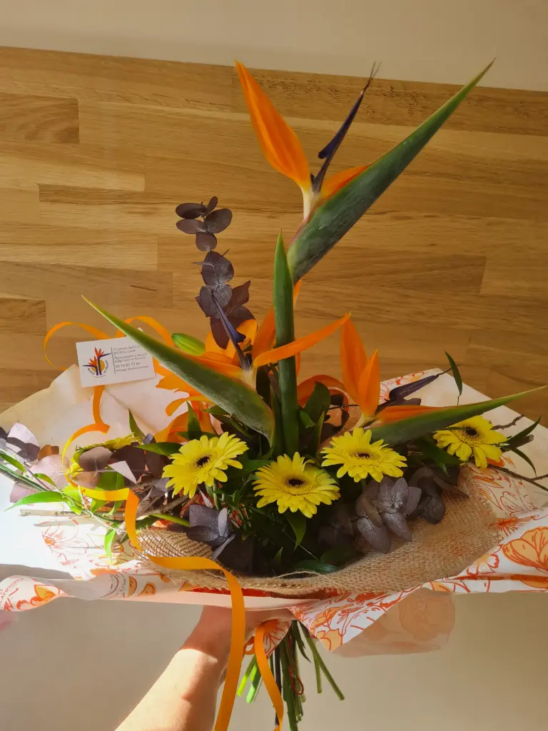 Bouquet structuré 35€